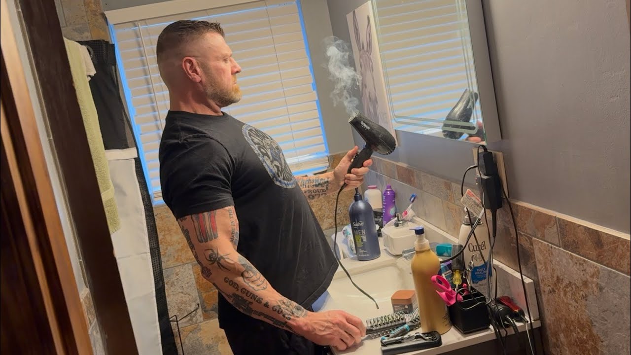 Carolina Reaper Infused Flour Hair Dryer Prank!!! BACKFIRES&hellip; 