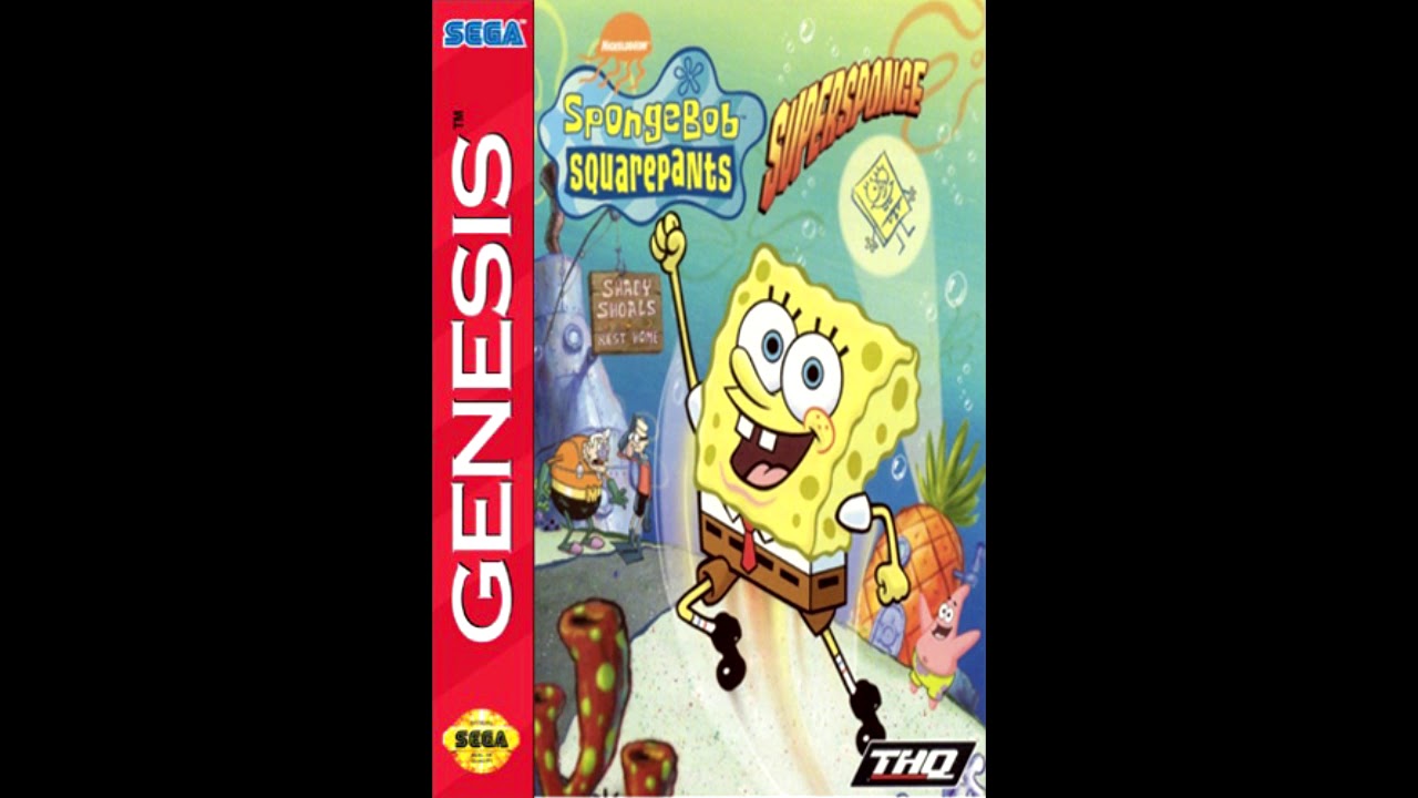 SpongeBob SquarePants - Supersponge - Jellyfish Fields (SEGA Genesis Remix)