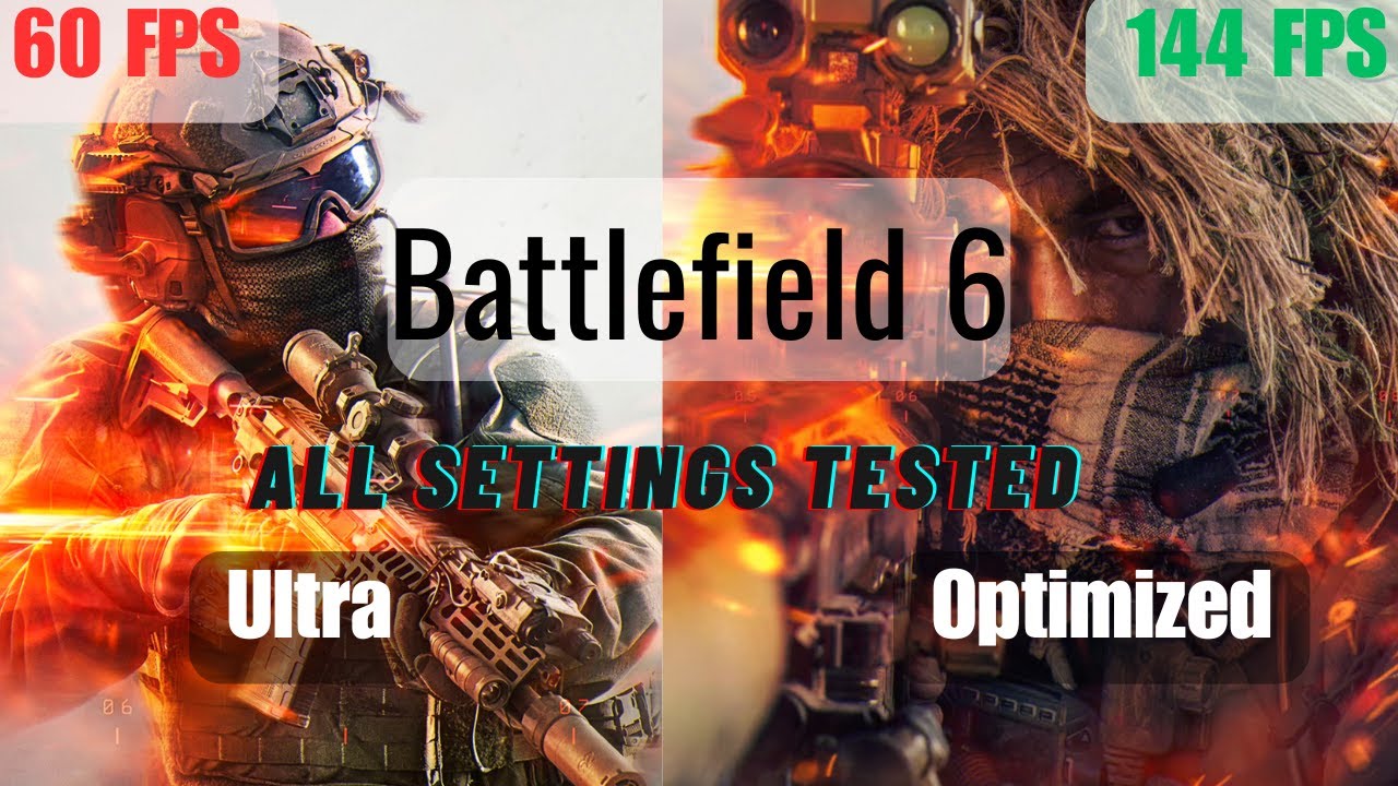 Battlefield 6 PC Performance Optimized: All Graphics Settings Tested & Compared