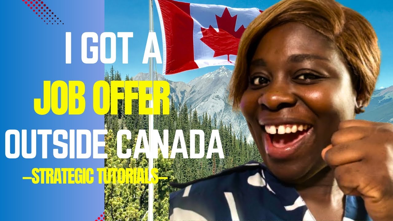 Strategies I used to get a Canada job offer from outside Canada. Detailed tutorials #travel #usa