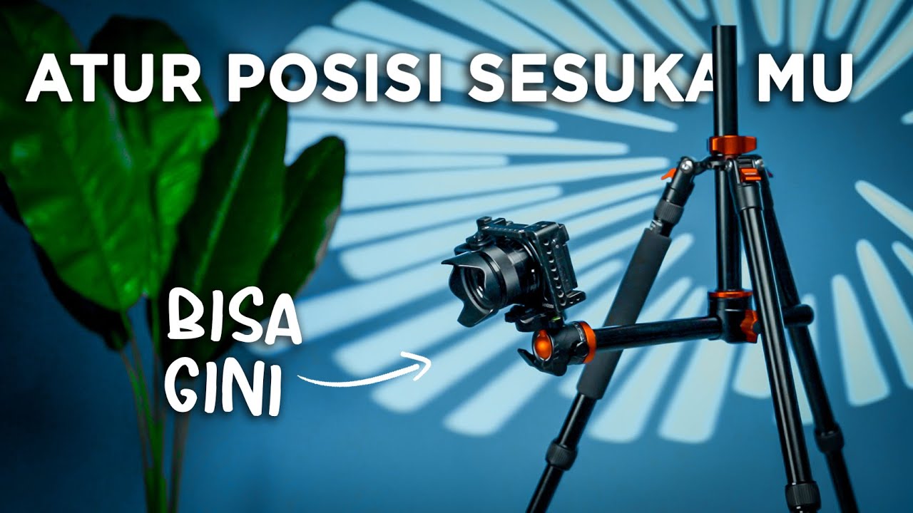 TRIPOD MURAH BISA BEGINI | Review K&F Concept SA254T2