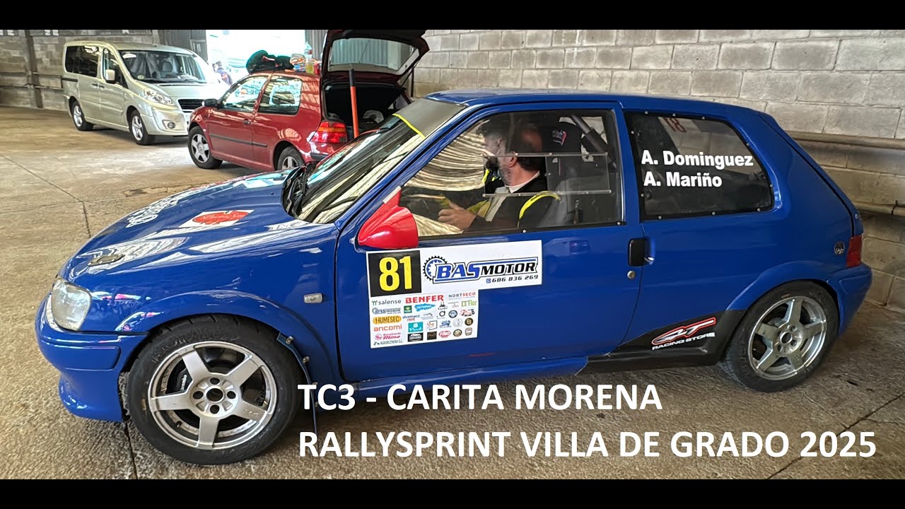 Onboard | Armando Dominguez & Ángel Mariño | Rallysprint Villa de Grado 2025 | TC3 - Carita Morena