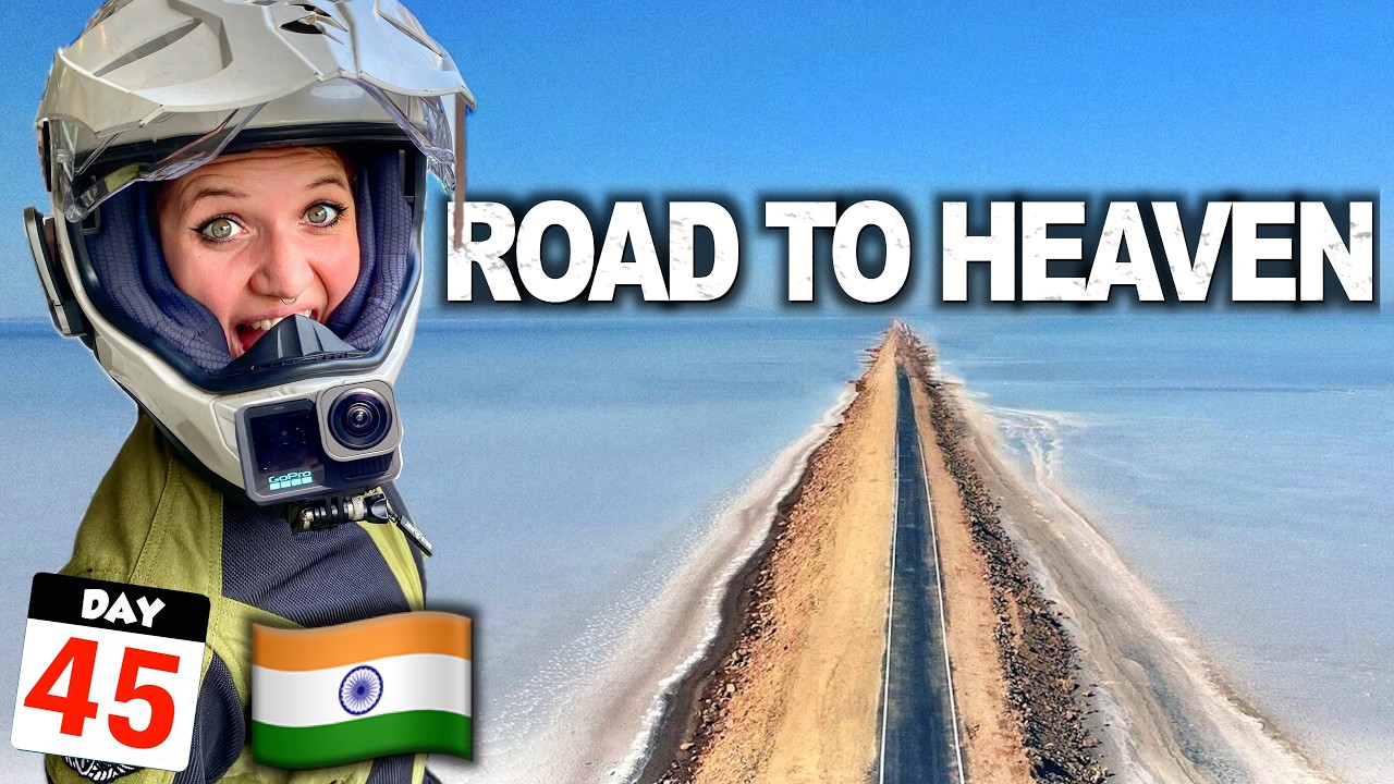 45🇮🇳 Riding Across the World&rsquo;s Largest Salt Desert 🌍 Rann of Kutch, India