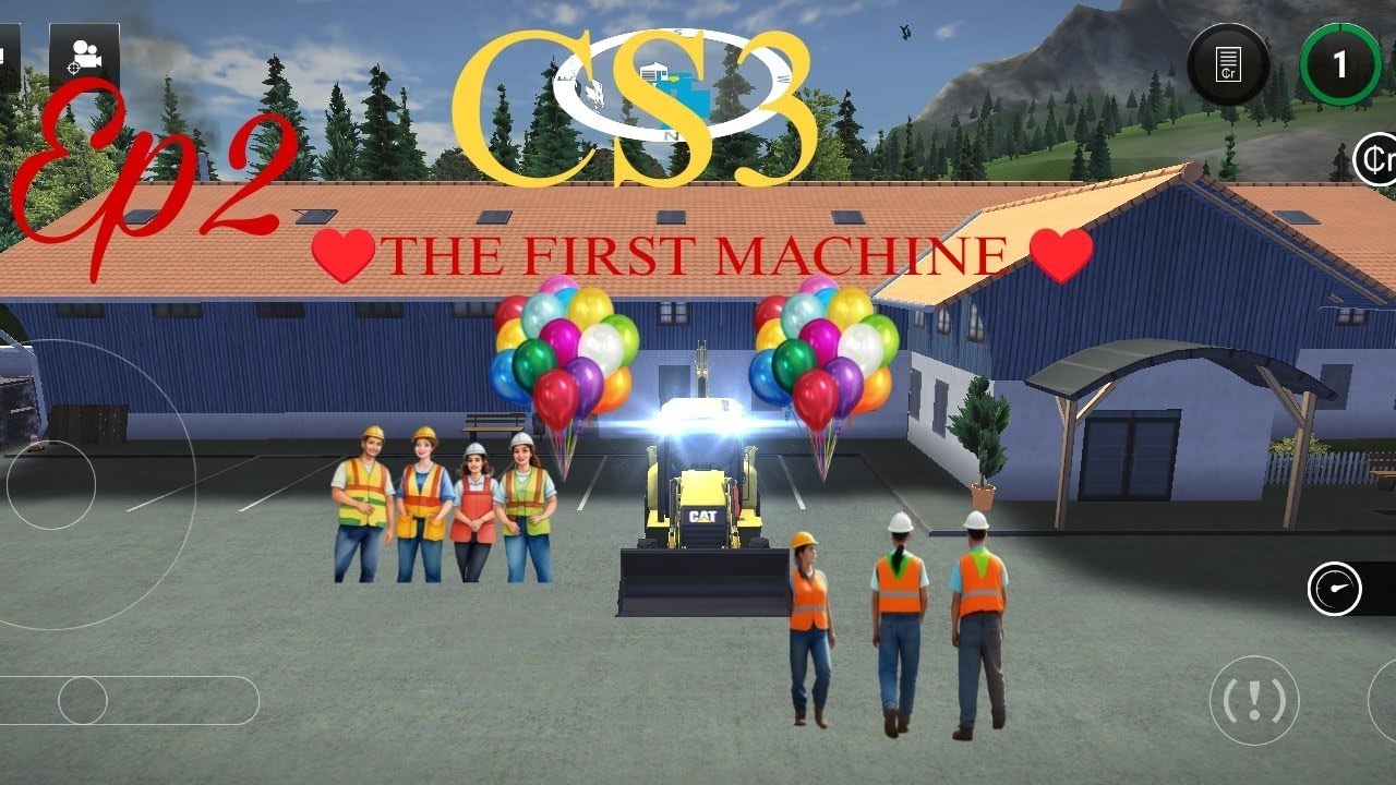 ♥️The First Meachine ♥️||Construction Simulator 3||Ep2