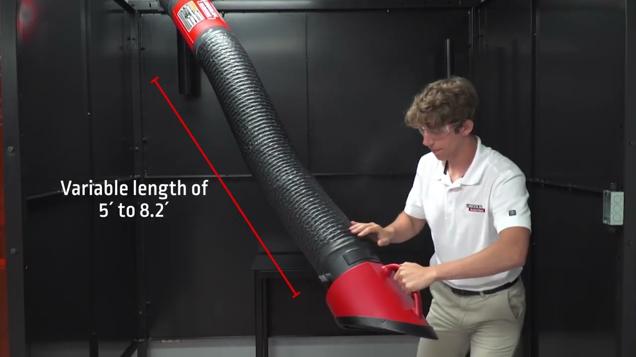 Lincoln Electric&reg; LTA 2.0-CW Telescopic Fume Extraction Arm