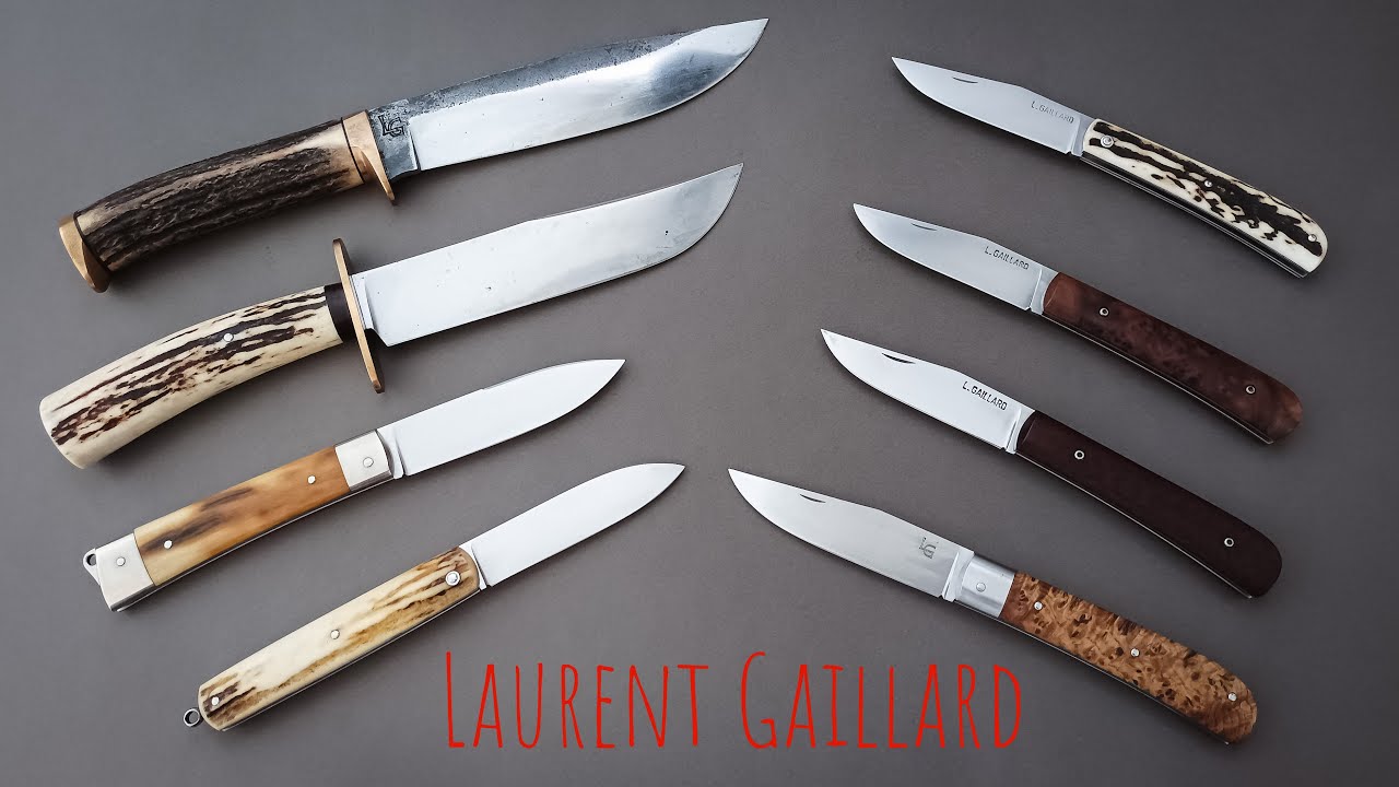 Les couteaux de Laurent Gaillard