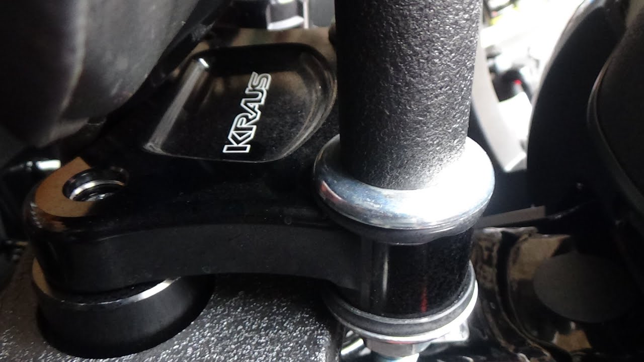 KRAUS PullBack Plate on 2024 Lowrider ST