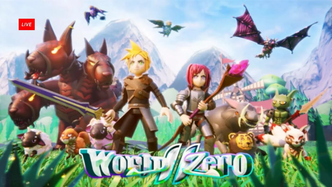 World Zero Anime RPG : Starting off | @Intruder_875 #roblox #livestreams #worldzero #animerpg