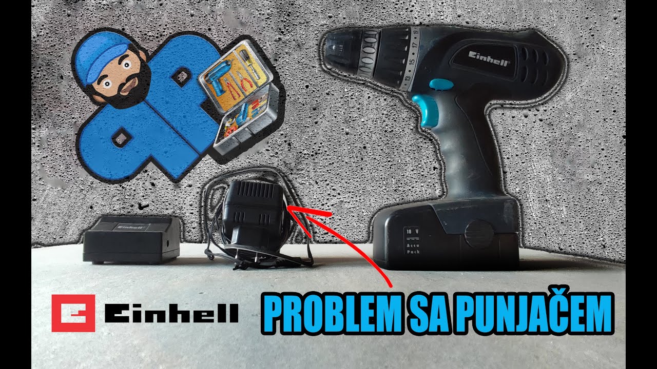 POPRAVKA ŠRAFILICE - (CORDLESS DRILL REPAIR)