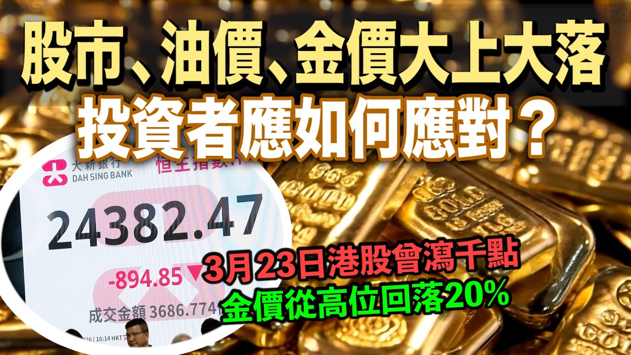 地緣衝突升溫　油金避險不再是最佳選擇？股市震盪中投資者應如何應對？