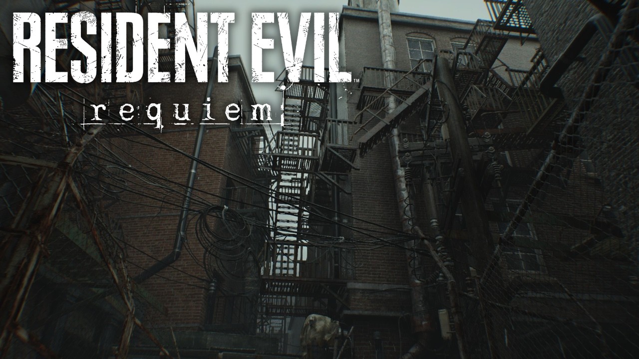 Wrenwood Alley | Rain Sounds | Resident Evil Requiem Ambience