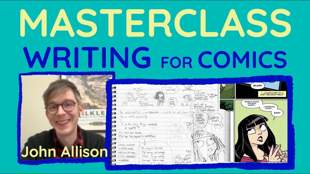 Writing for Comics Masterclass with John Allison