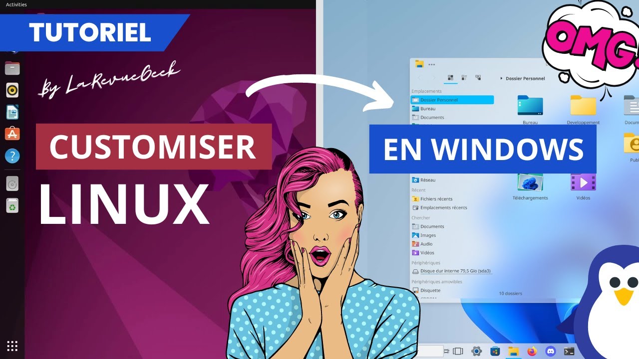 Transformer Linux en Windows c'est possible avec KDE ! Tutoriel complet
