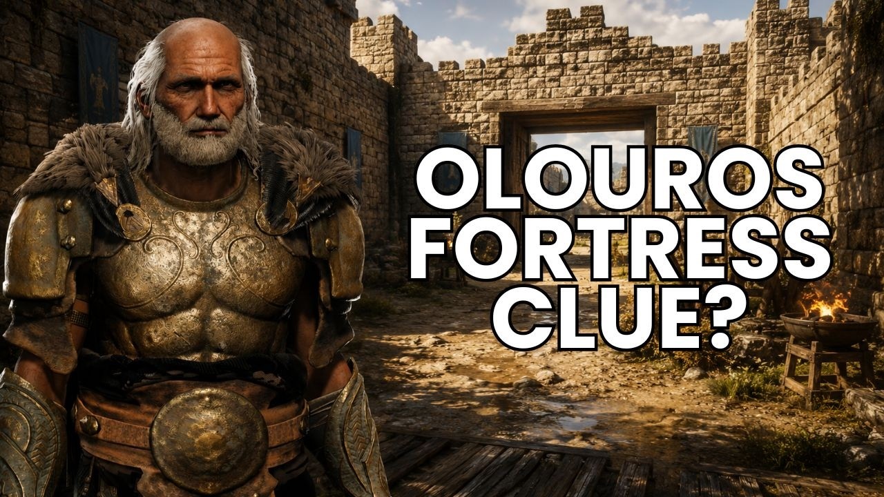 Olouros Fortress Clue Location (Nestor the Formidable) &ndash; AC Odyssey