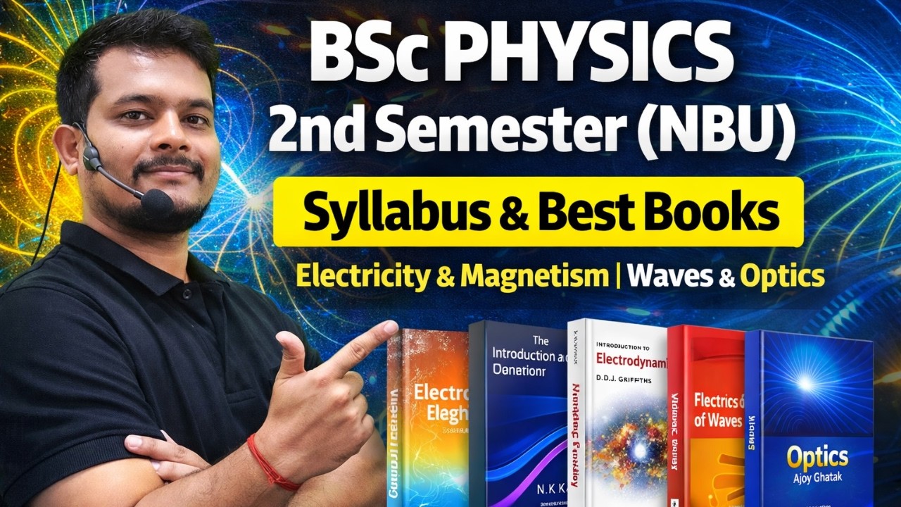NBU BSc Physics Semester 2 Preparation Strategy | Syllabus & Booklist