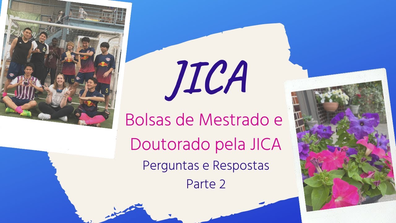 Bolsas JICA - Perguntas e Respostas - Parte 2 --- Contato com os professores japoneses