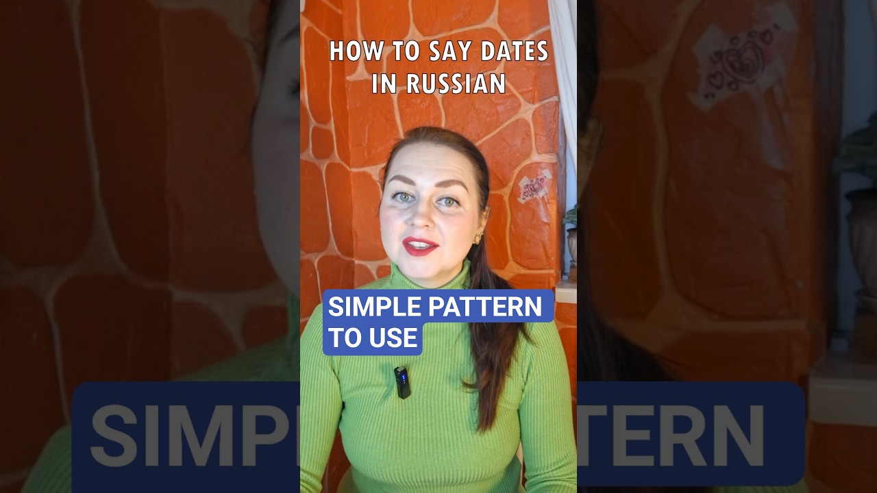 How to Say Dates in Russian (Quick Tip)