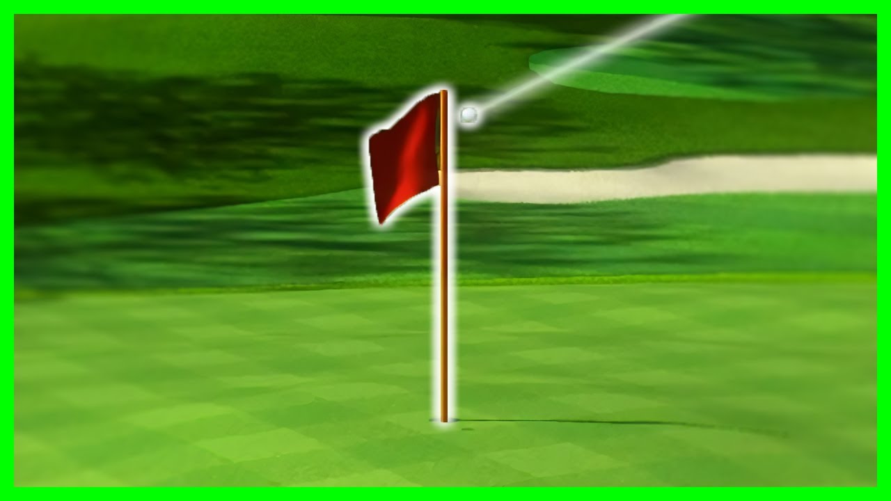 9-Hole Direct Flag Shot Chip-ins (Wii Sports Golf)