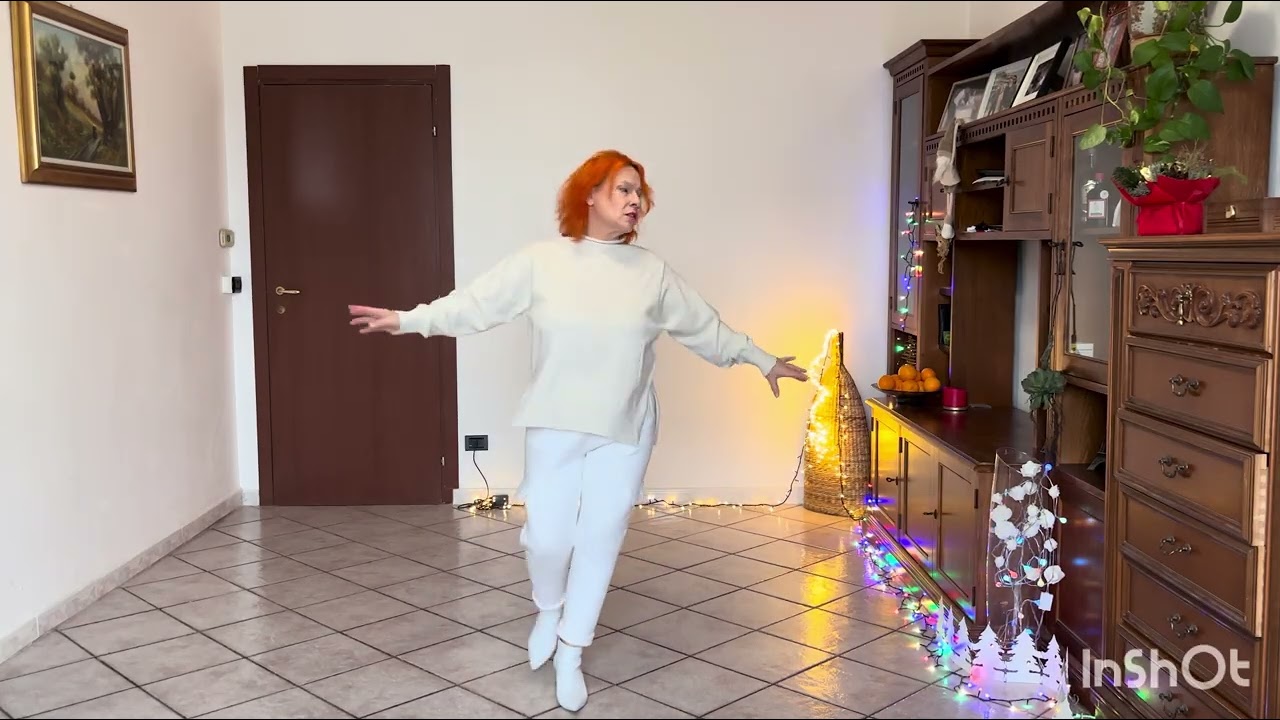 Snow - Снiг - Олена Тополя/ Tango 20/2w Linea dance 💃 
