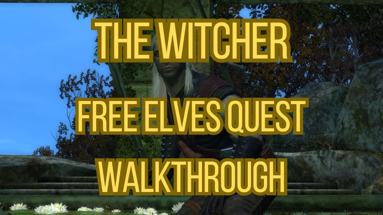The Witcher Free Elves Quest Walkthrough