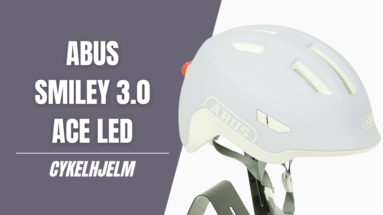 Abus Smiley 3.0 Ace LED Cykelhjelm | Cykelshoppen.dk