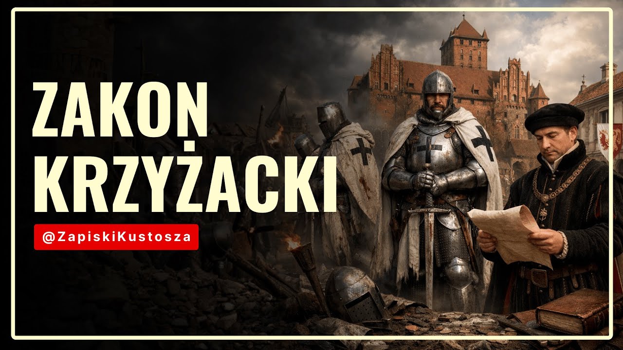 Historia Zakonu Krzyżackiego &mdash; od krucjaty do sekularyzacji [Podcast Historyczny]
