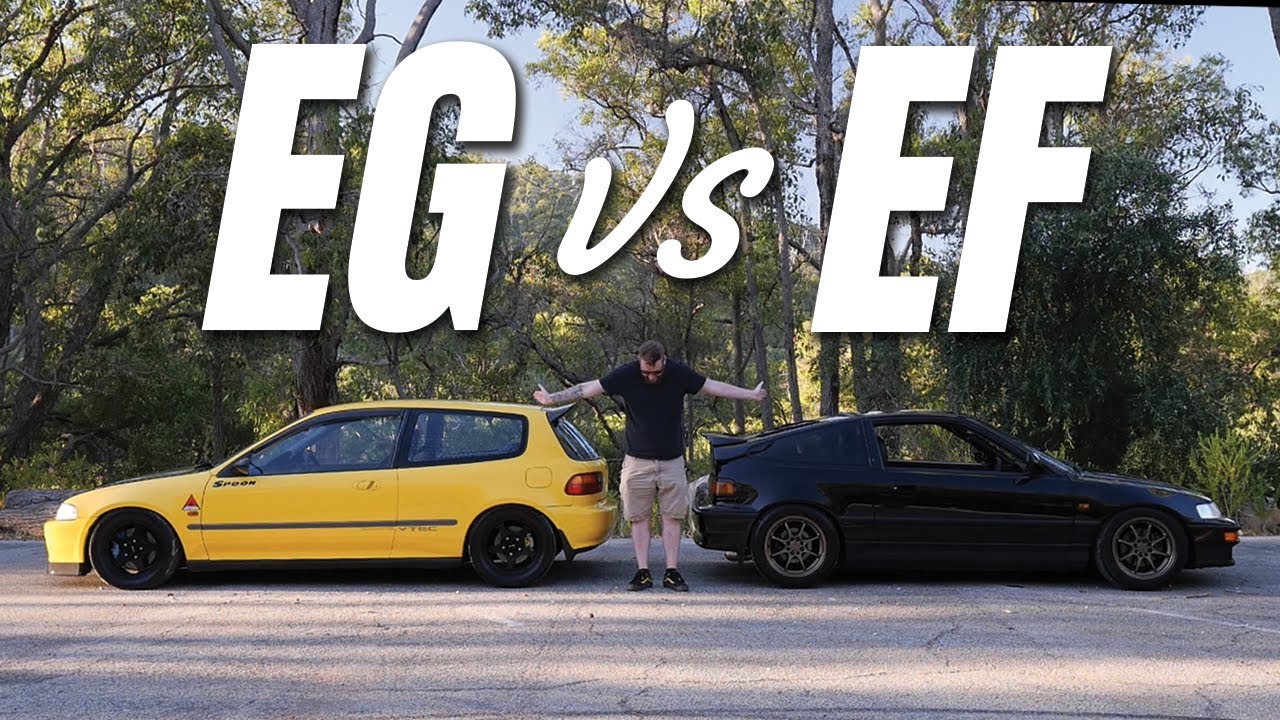 206whp K20 Spoon EG vs JDM Honda CRX EF8
