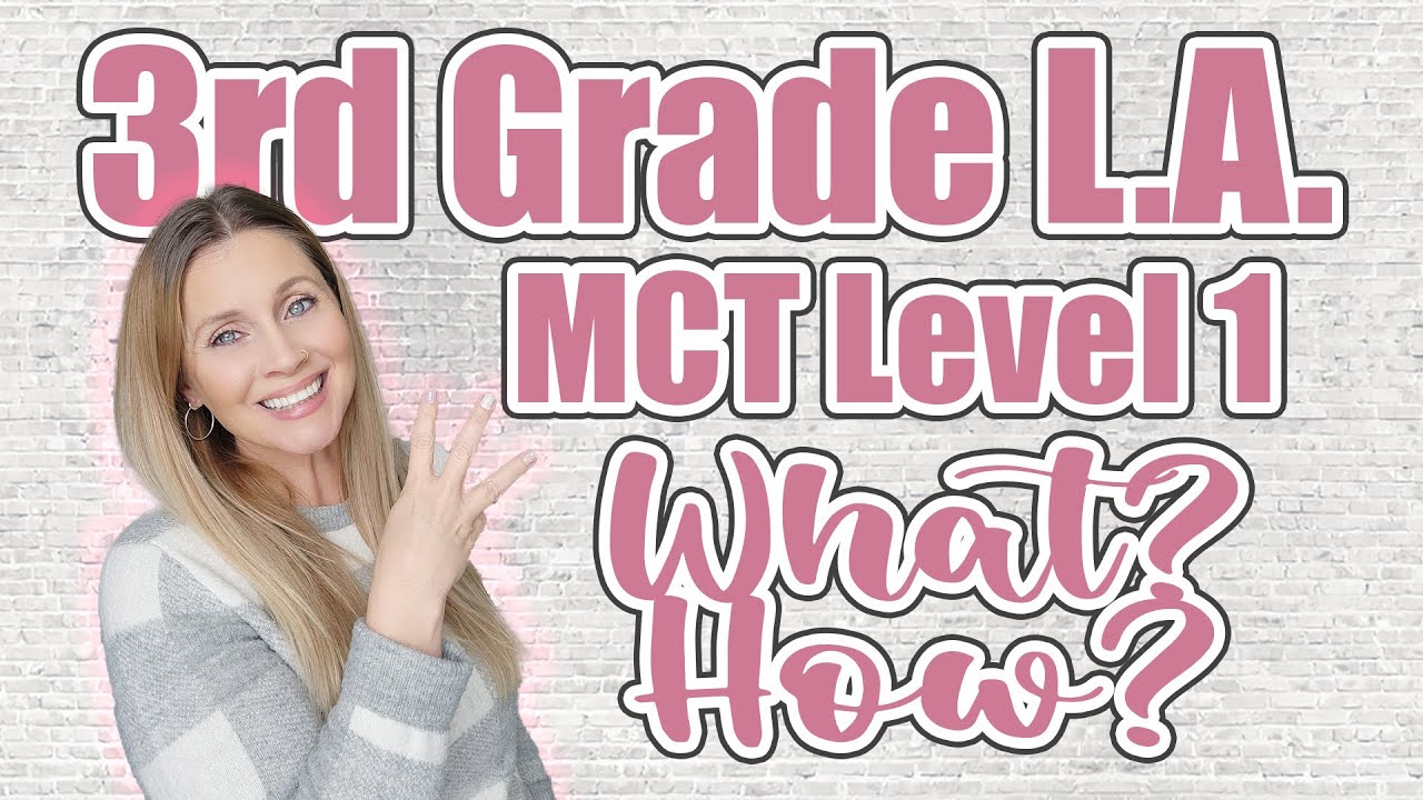 3rd Grade Language Arts | What And How I Use Michael Clay Thompson Level 1