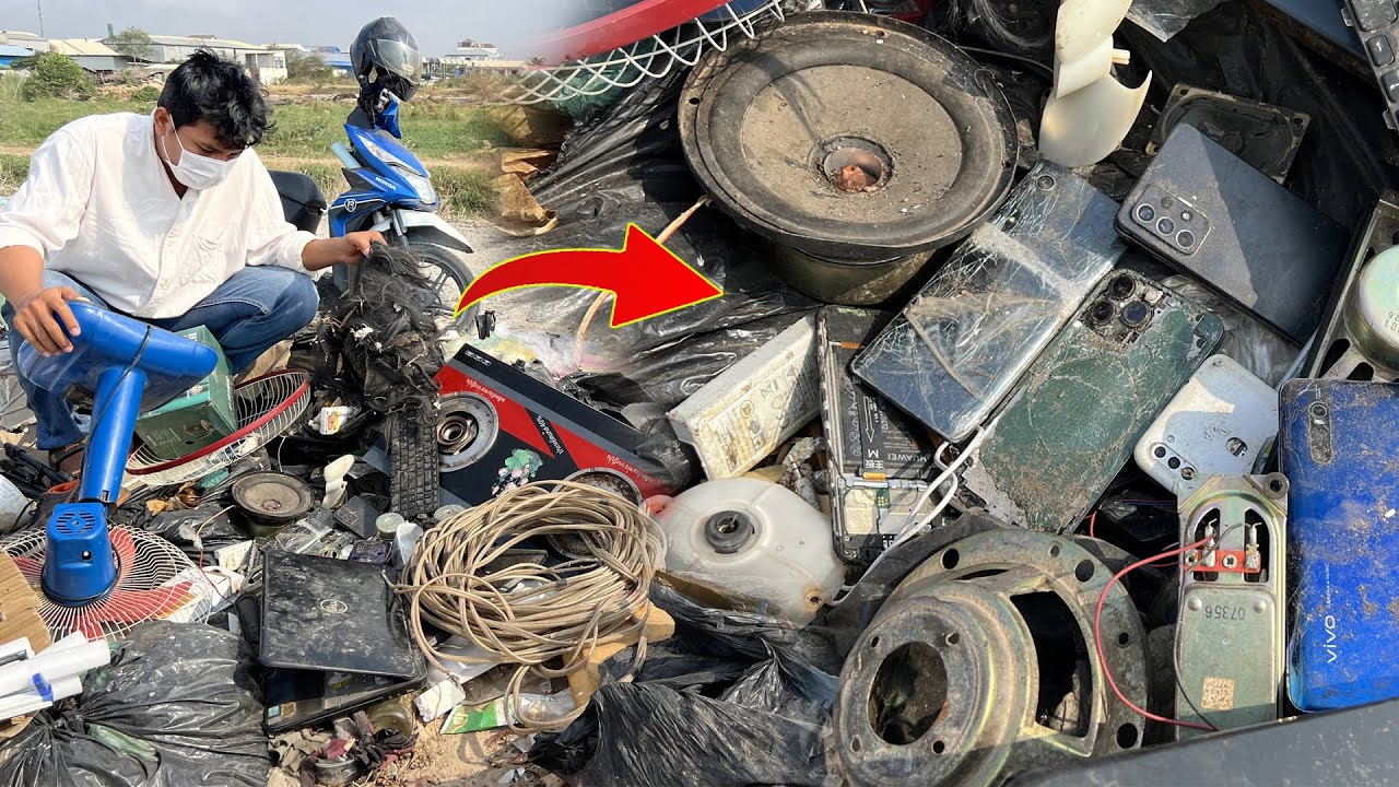 😱Found Broken iPhone 13 , Samsung , LG , Vivo  And More From Trash | Restore Galaxy A11