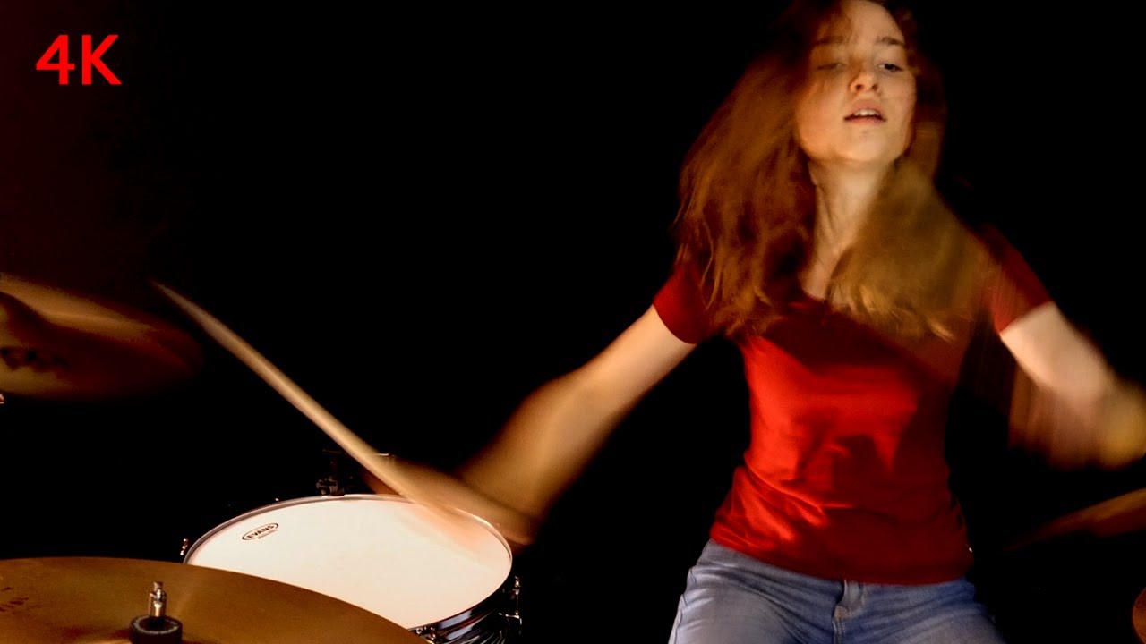 Bat Out of Hell (Meat Loaf); drum cover by Sina