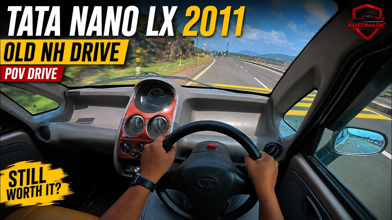 Tata Nano LX 2011 | Old NH Drive | Pure ASMR POV #03 (No Talking - 28 Mins) | Still Worth It?