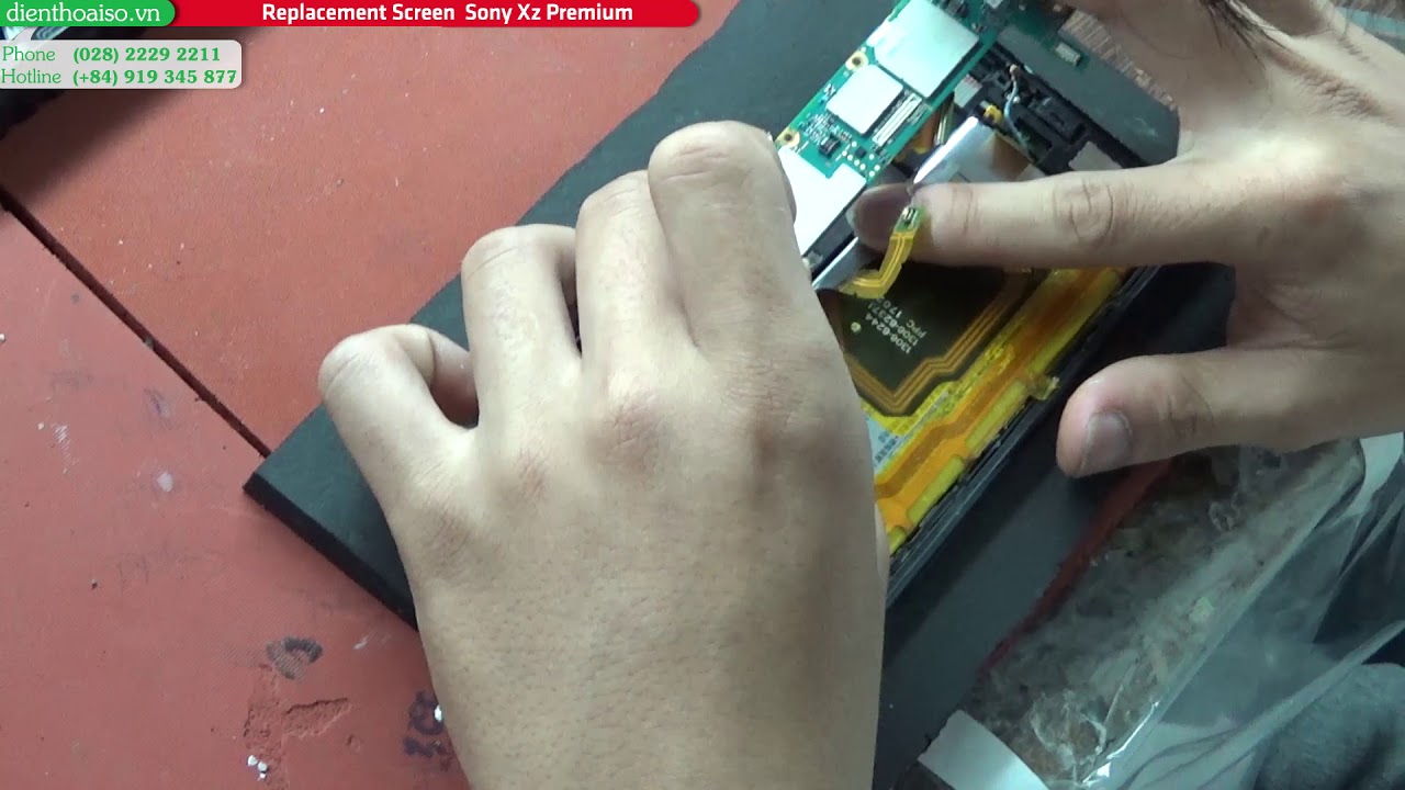 Replace Screen Sony XZ Premium