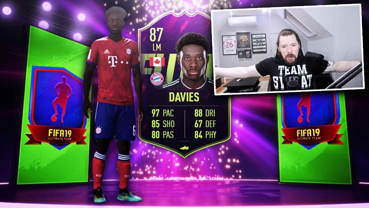 AMAZING CARD! 87 RATED FUTURE STARS ALPHONSO DAVIES SBC! - FIFA 19 Ultimate Team