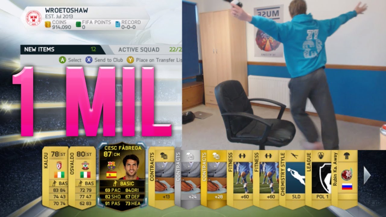 FIFA 14 - INSANE 1 MILLION COIN PACK OPENING