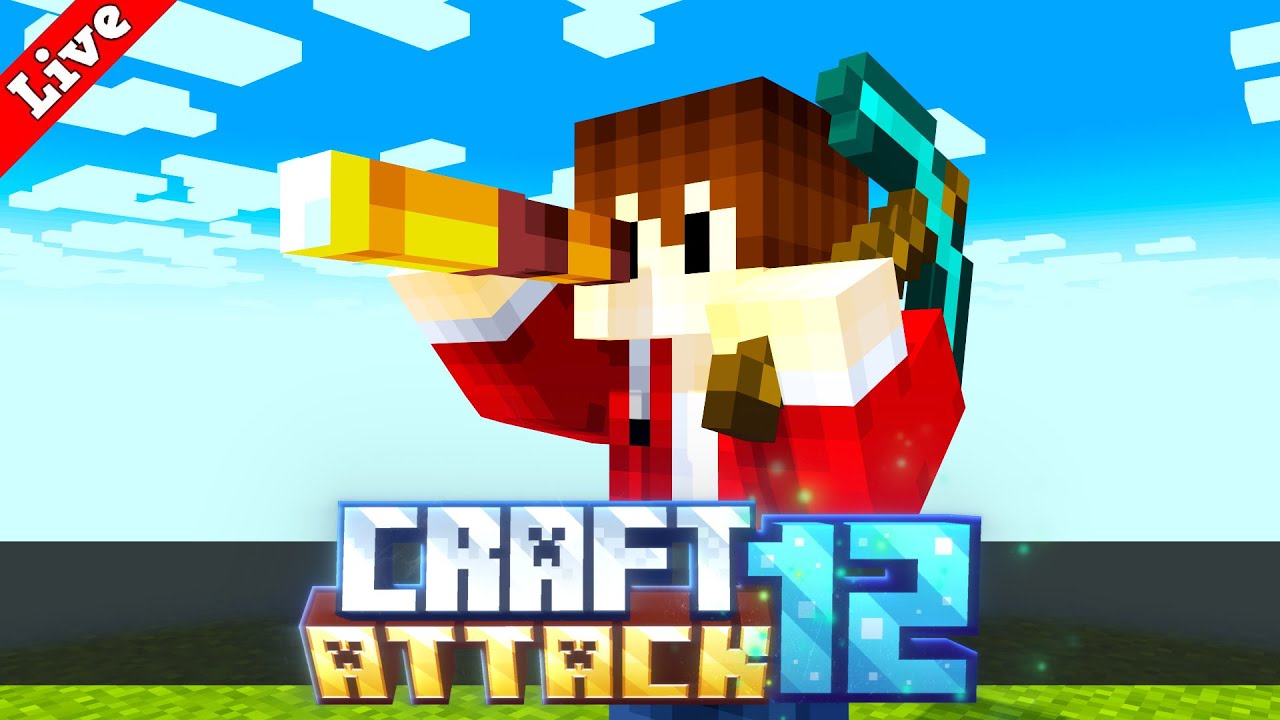 Craft Attack 12 Livestream | LarsLP #livestream #craftattack12