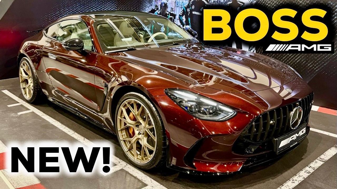 2026 Mercedes-AMG GT 63 BOSS Coupe – Red & Gold Spec is The BEST! Full Review