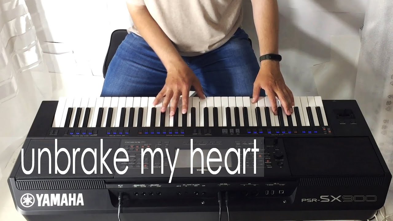 Unbrake My Heart - Yamaha PSR-SX900 Tony Braxton Cover