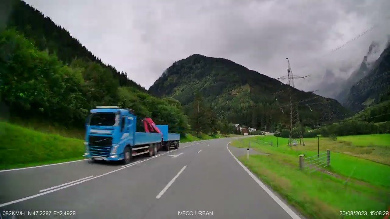 AT B108..Landesstrasse 108 in Austria   S.TIROL