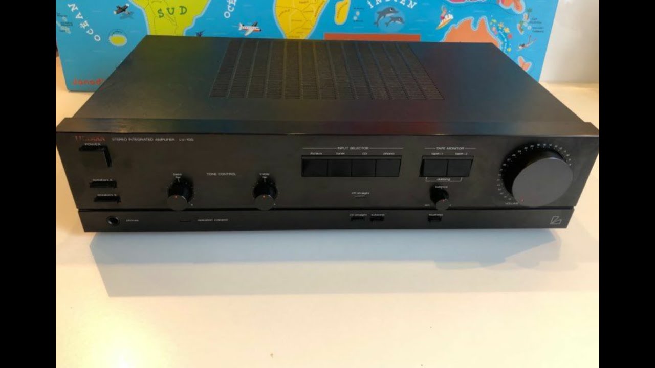 Crachotements sur un ampli Luxman LV-100