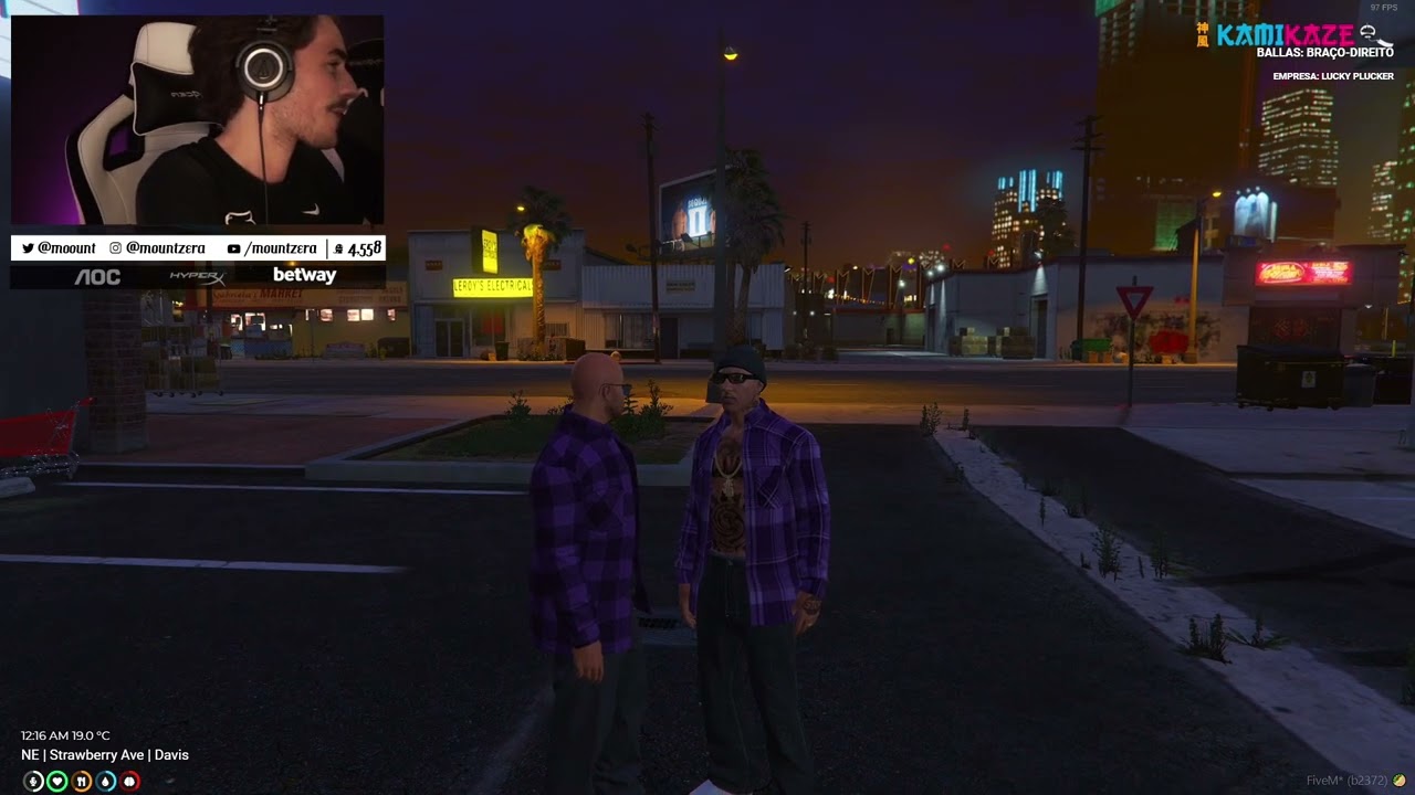 O ZERO &Eacute; MUITO LERDO V&Eacute;I KKKKKK - KAMIKAZE RP - GTA RP