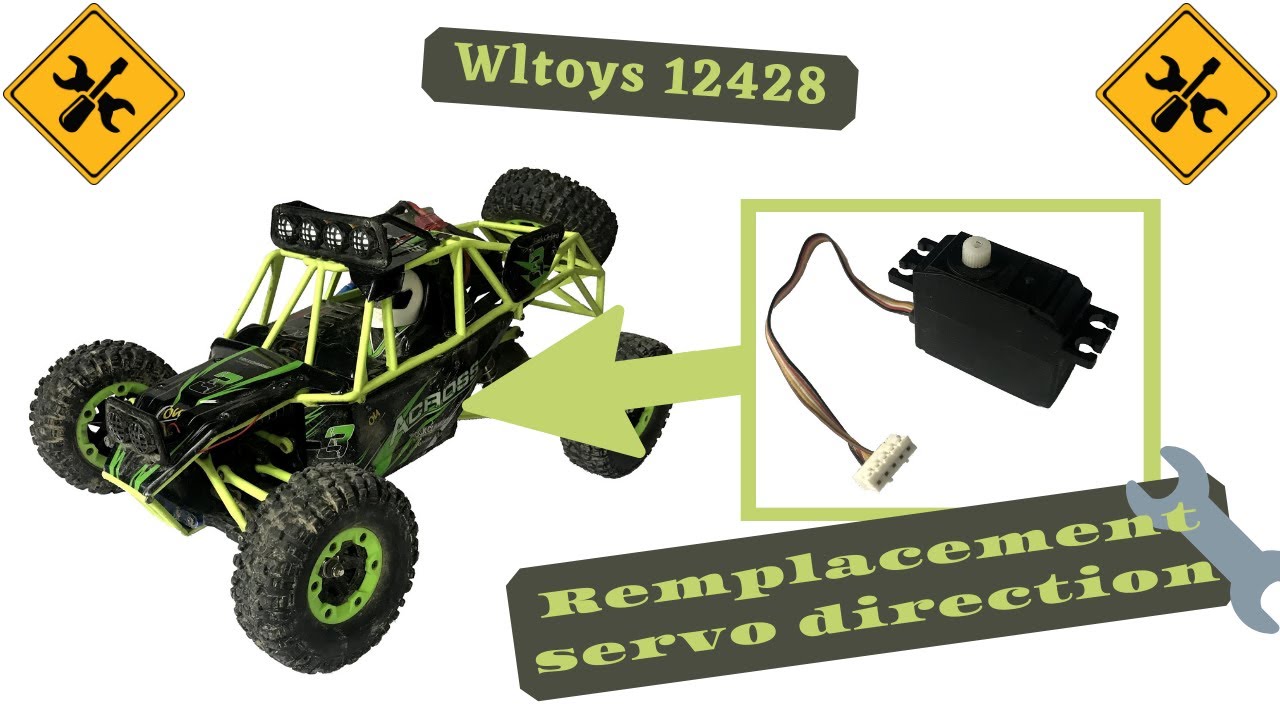 Changement servo direction buggy WLToys 12428