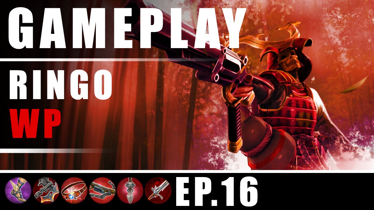 Vainglory Ringo Gameplay - Ep 16 - Weapon Power Build | Lane | 1.5.1
