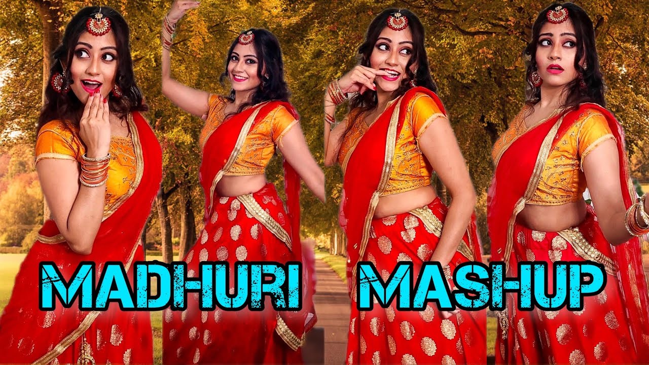 Madhuri Dixit Song Mashup | Dance Performance | Dance Medley | Dance With Sharmistha Choreography