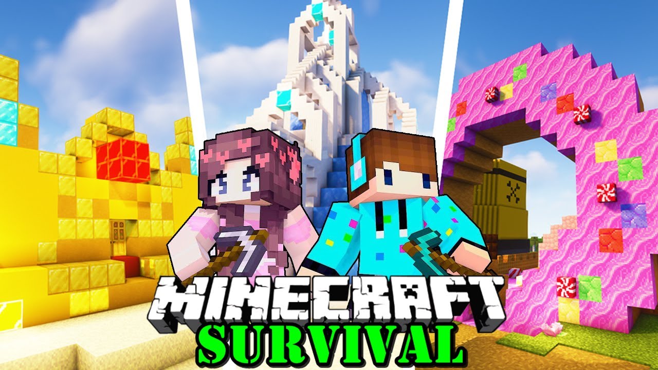 GUA TUNJUKIN RUMAH UDAH JADI DAN SIAP HUNI !! Minecraft Survival Bucin S4 [#36]