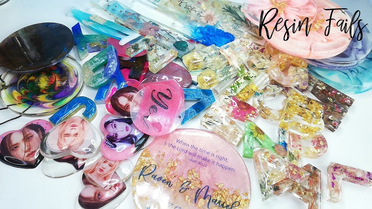 Most Common Mistakes in Resin Crafting | My FAILED Resin Projects | RESIN CRAFTS 101 | DIY Resin Art