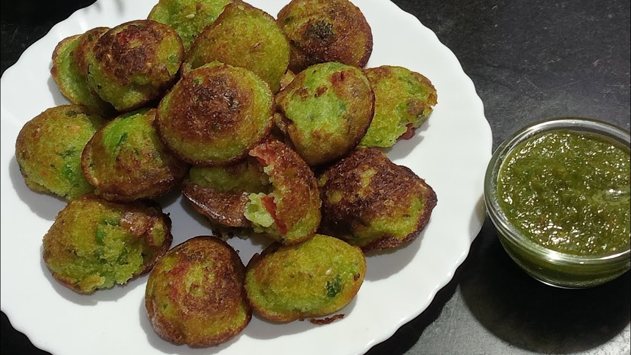बिना फ्राई किये मटर का नया मजेदार नाश्ता जिसके आगे समोसे कचोरी भी फेल है | Matar Veg Appe