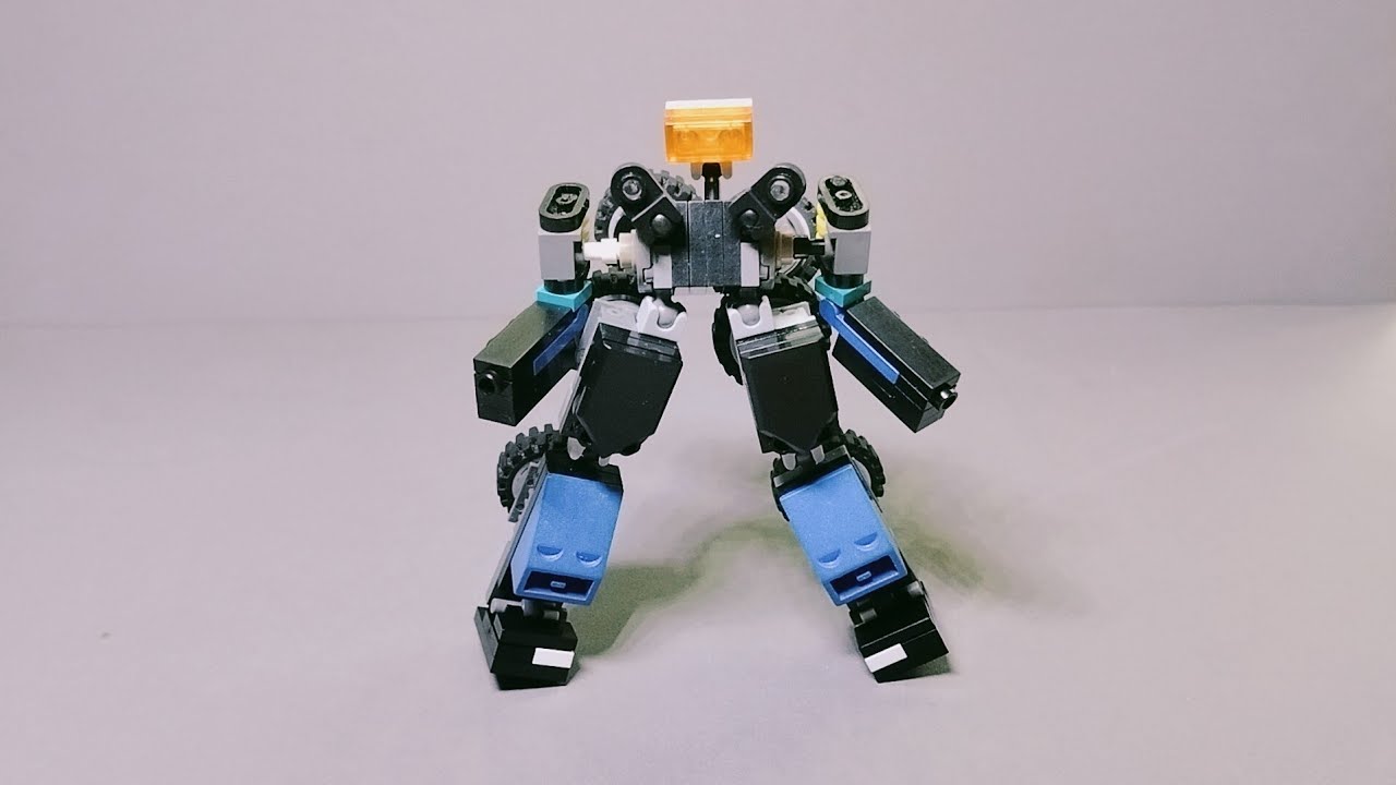 Building Robot Transformer Mini Lego robot MechaCore TR-00 | biến hình thành Robot