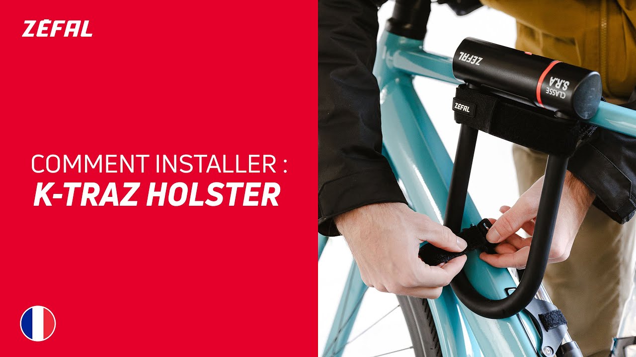 Montage K-Traz Holster - Support universel pour antivol en U