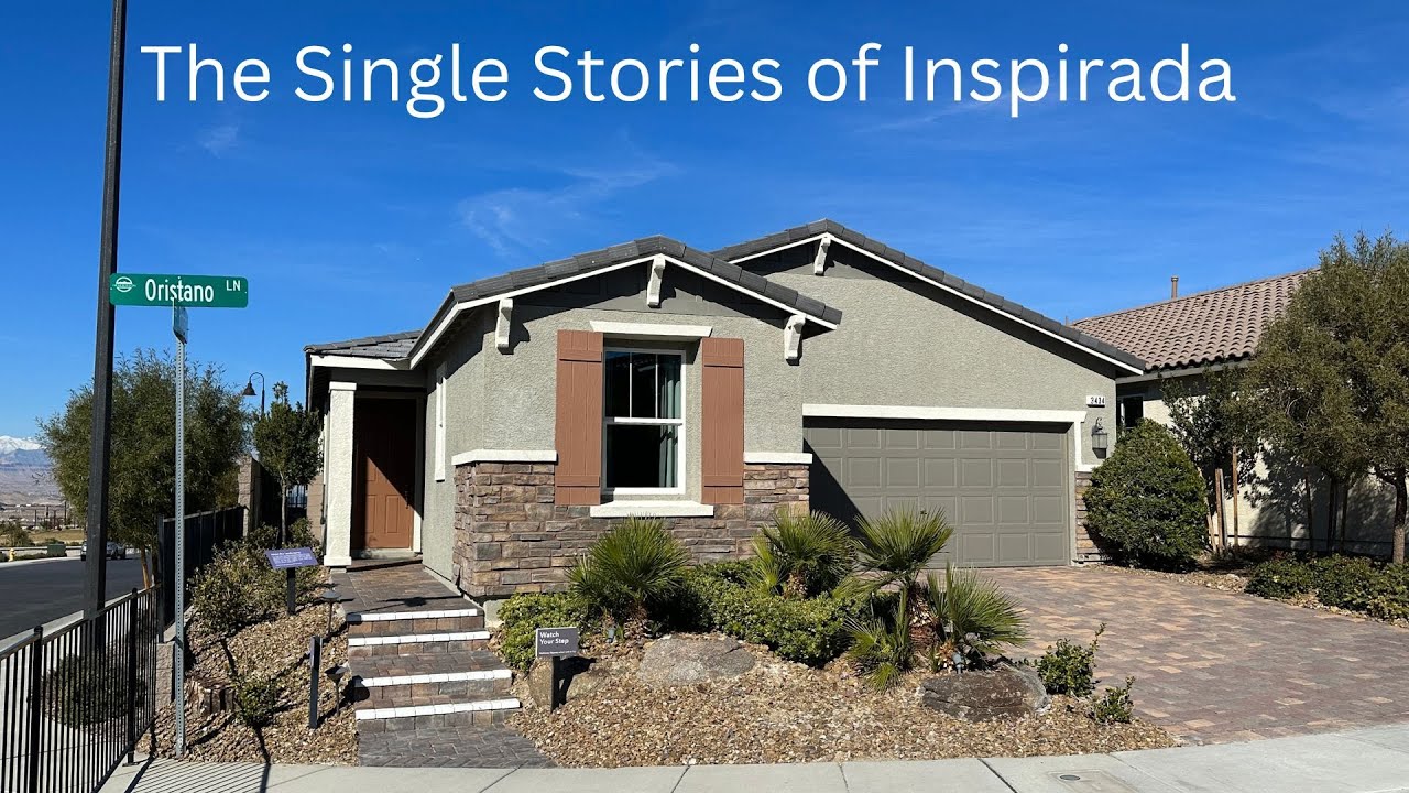 Reserves at Inspirada KB Homes | New Single Story Home For Sale Henderson | 1849X Home Tour $489k+