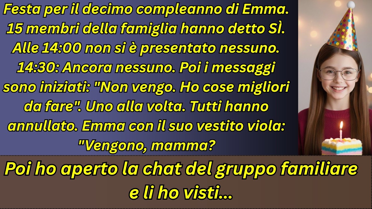 I miei genitori hanno scelto mia sorella… ma io avevo un numero decisivo.